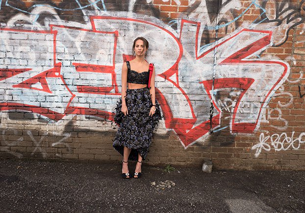 Alicia Vikander photographed by Greg Williams for American Way (2018)