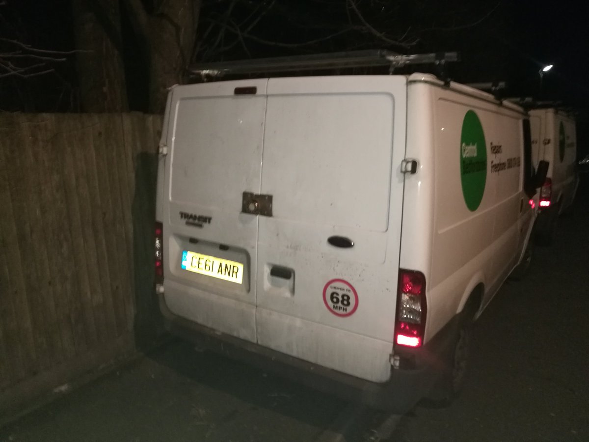 twistedliver13's tweet photo. @letstalkcentral these vehicles have been parked for 3 days on a residential road, causing congestion and taking up space. They don't look as if they've moved. Surely this isn't standard practice for council vehicles? https://t.co/qVLK345nzj