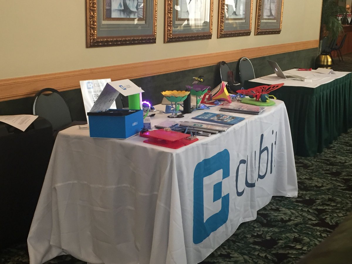 CubitEdTech's tweet photo. Did you see this #cubitcc table South Texas STEM Summit? It was great to meet you, and we'd love to hear what you think! Like this post and follow @CubitEdTech to keep updated on our #edtech solution for #STEMeducation. #STEMsummit18 https://t.co/PwdTGEuMZ3