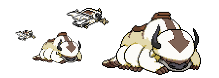 WaterPixelArt's tweet photo. Appa and Momo from The Last Airbender, my favourite show of all time! Appa's pose is the same he has in a screenshot I saw, it was just soooo cute that I couldn't resist
#appa #momo #avatar #thelastairbender #avatar #sprite #pixelart #art #attla https://t.co/rIfVGqcV4x