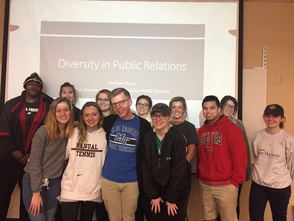 We enjoyed bringing in @andjyou to speak on his position with PRSA National Committee! We learned a lot and plan on bringing this back to our chapter!