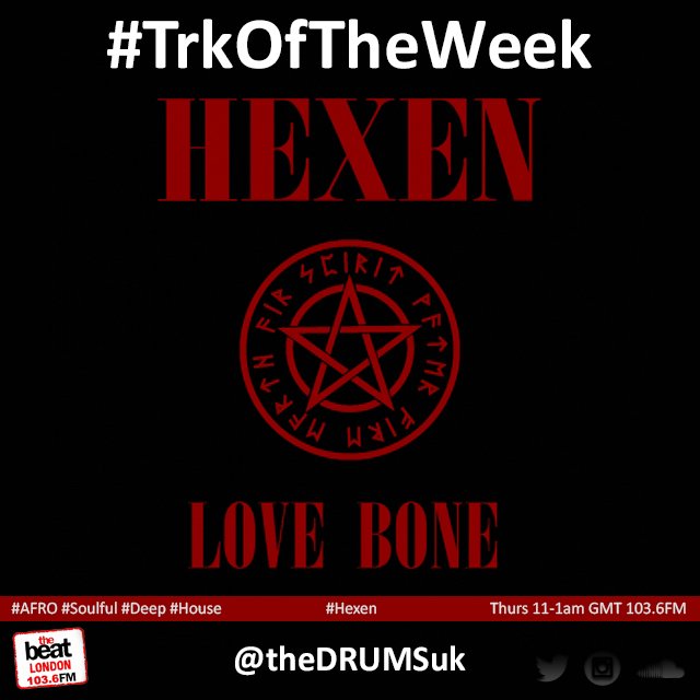 DRUMSradio's tweet photo. #NP Love Bone - #Hexen
#TrkOfTheWeek
@theDRUMSuk @IamMrSilk
https://t.co/ogU9oROVeY
#AfroHouse #onrepeat selection https://t.co/pM92l4SCBV