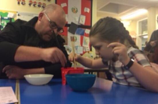 Mertonjunior's tweet photo. Pupils v parents fun! Amazing to see so many families last night! Winners announced tomorrow. https://t.co/L3dhEEWAL6