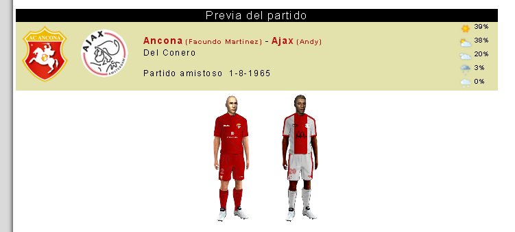 AJAX_FDF's tweet photo. NEXT MATCH ----  Amistoso 

Ancona 🇮🇹 🆚 Ajax https://t.co/ABXCHqRQ45