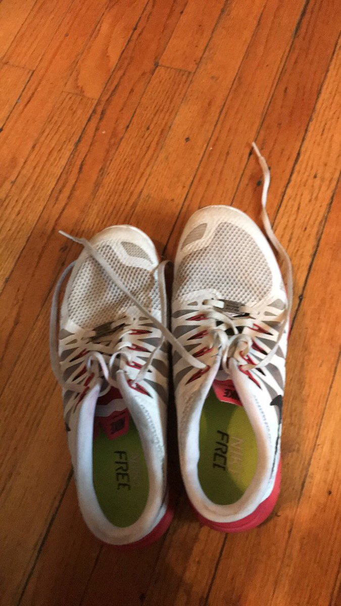 iRun_BMW's tweet photo. What are these? Ha. Busted these bad boys out today and pounded the pavement for a bit. It is HARD getting back into the game! https://t.co/R11QrA5078