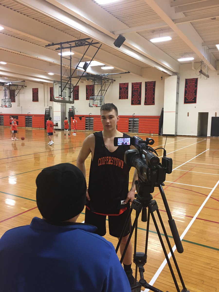Coophoop33's tweet photo. @SDavidsonWKTV came to Cooperstown today to hand out two awards for WKTV Player of the Week to @jplambo20 and @OPKennedyjr. Keep working!
@AthleticsCcs @NateLull @OD_Moshier https://t.co/kJTvKYyANM