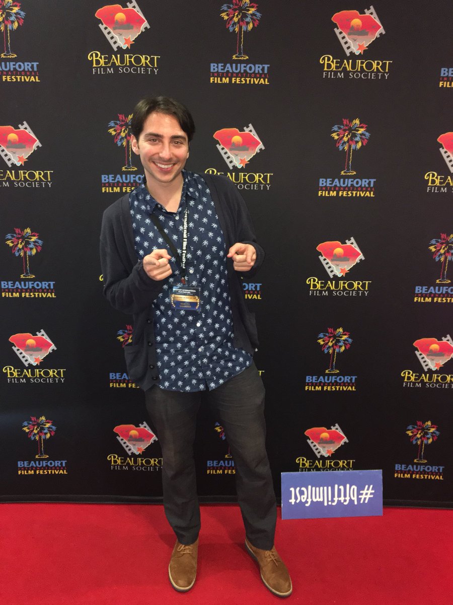 First day of screenings at the Beaufort International Film Festival! #redcarpet #filmmakers #film #movies #SouthCarolina