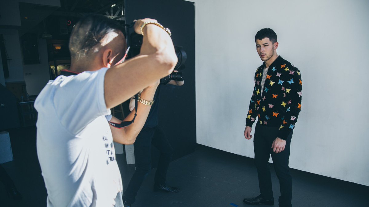 nickjambassador's tweet photo. IT’S THROWBACK THURSDAY! 🙌🏼 Here’s some #bts shots of @nickjonas x @GQThailand 📸📸📸 https://t.co/TNPQYcNJJw