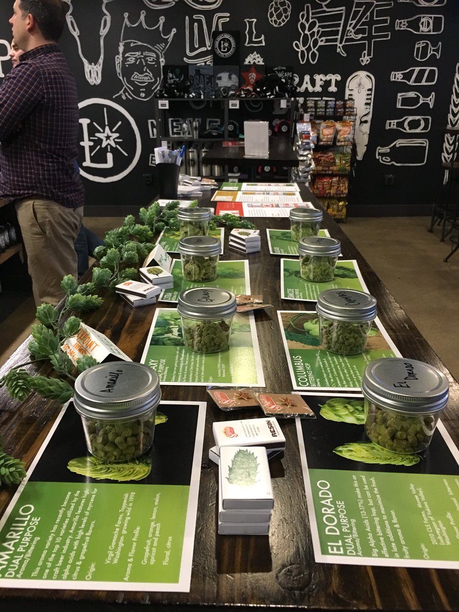 SixpointTexas's tweet photo. Tonight it's all about the #HOPS @tapsandcaps Fort Worth location! Come in by and celebrate our IPAs by getting to know the hops with a good whiff &amp; STEAL the glass while they last!! #resin #dank #beerisculture @sixpoint https://t.co/S41iuBfh14