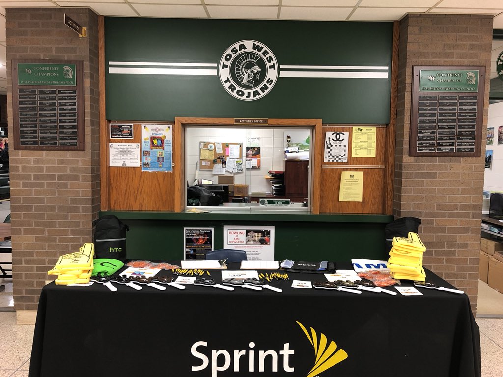 Sprint supports local community high school sports events. #community #midwestballers #WauwatosaWestHighSchool