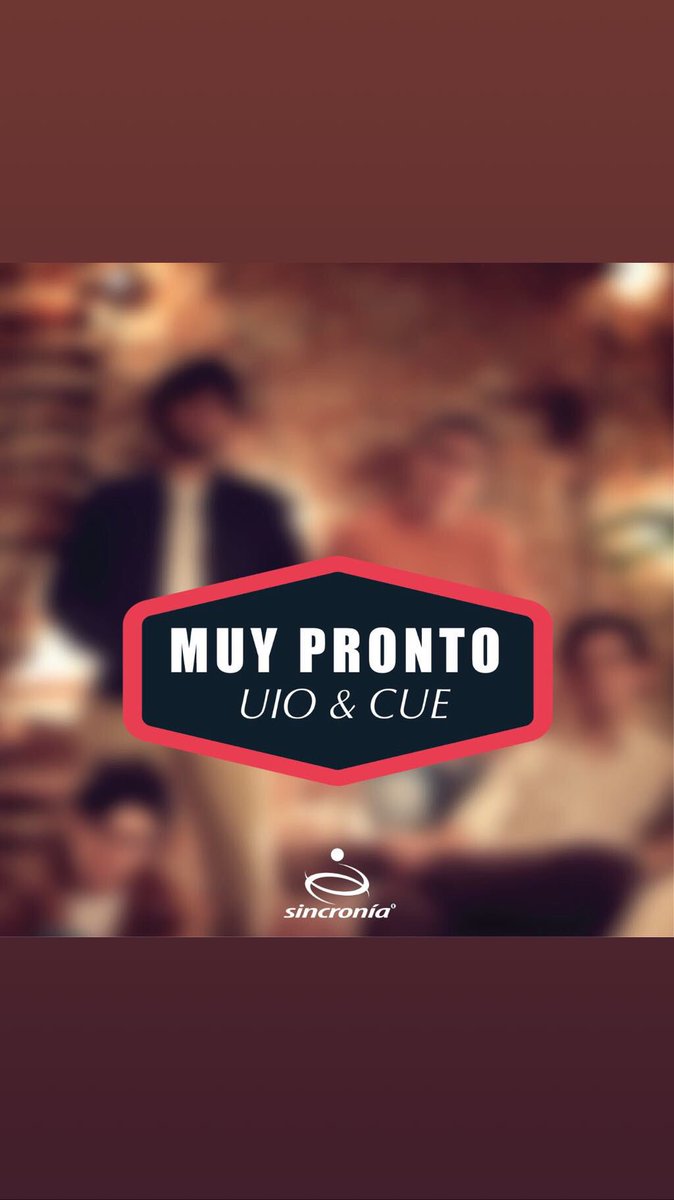 sincroniaec's tweet photo. Quito &amp; Cuenca están listos? Vuelve el grupo No. 1 con toda su música! @sincroniaec Estén atentos a nuestras redes. Muy pronto... https://t.co/OS7T2NI1t7