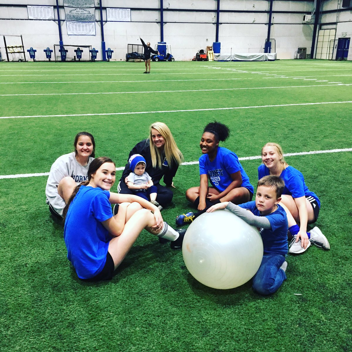 Training fun - sharing space