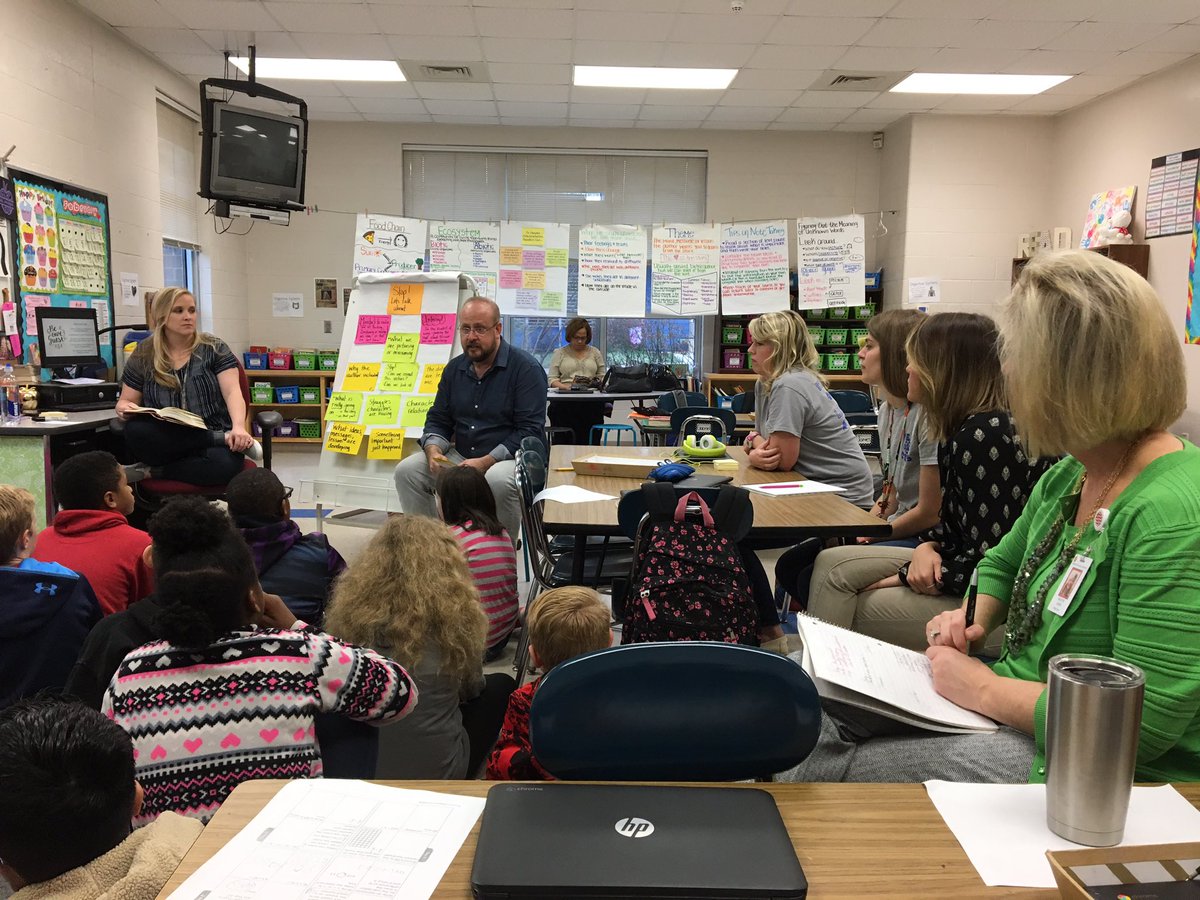 smhullett's tweet photo. A great day of learning! Thanks Gary! We are so glad your back @garycally @TCRWP @KTKiser1 https://t.co/0mWfO4A4Fc
