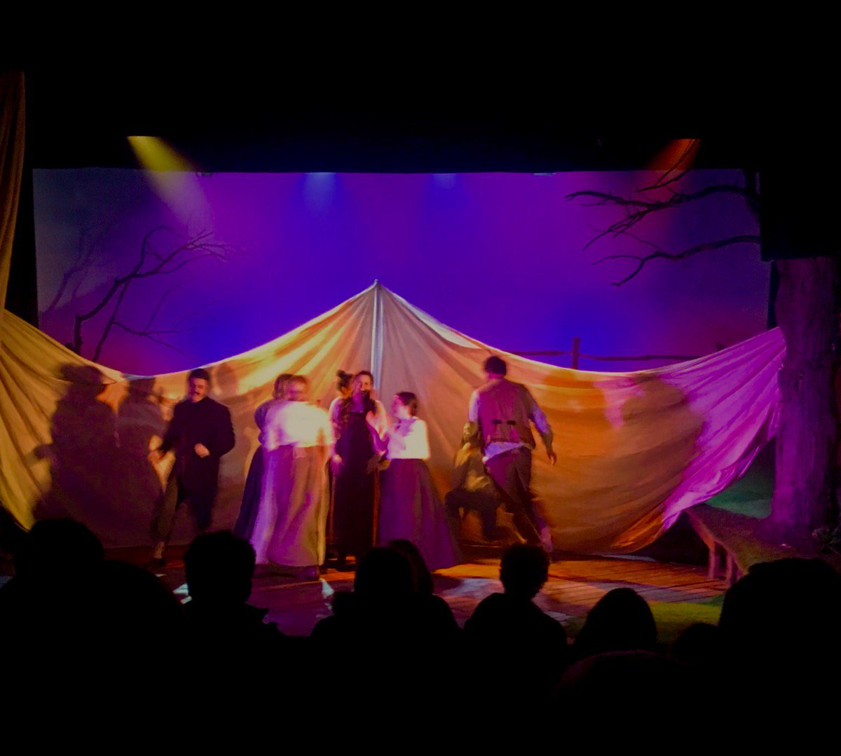 CaroBenyon's tweet photo. @StudyUWTSD @UWTSD @UWTSD_Perf_Arts Fantastic performance of Far from the Madding Crowd #Carmarthen Congratulations! Brilliant, cast, set, direction and adaptation #theatre #stage #RisingStars https://t.co/B15dyJRKA5