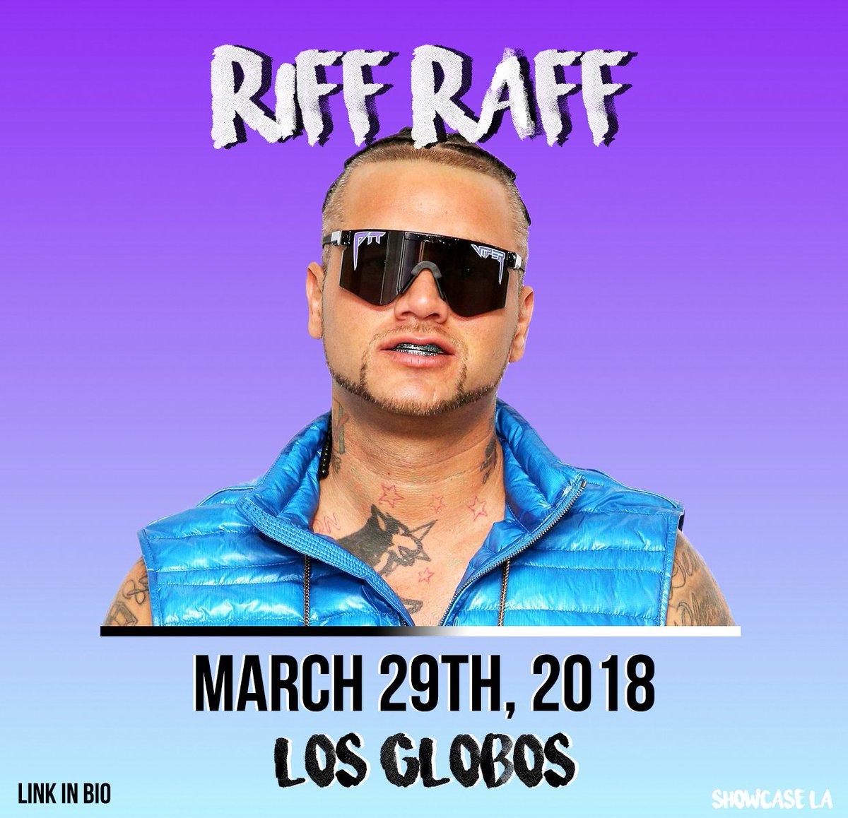 LAshowcase's tweet image. | @JODYHiGHROLLER 

March 29th, 2018 @ClubLosGlobos 
Tickets: goo.gl/F93MTa

#events #losangeles #what #to #do #things #riffraff #concerts #la