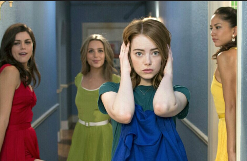 FIDM_EmilyGrace's tweet photo. A2: If I were to be in any movie I would love to be in La La Land. The simple silhouettes and the playful colors that costume designer Mary Zophres' incorporated have a timeless and authentic feeling to each character that has this sort of nod of nostalgia https://t.co/lUP4HMX1Re