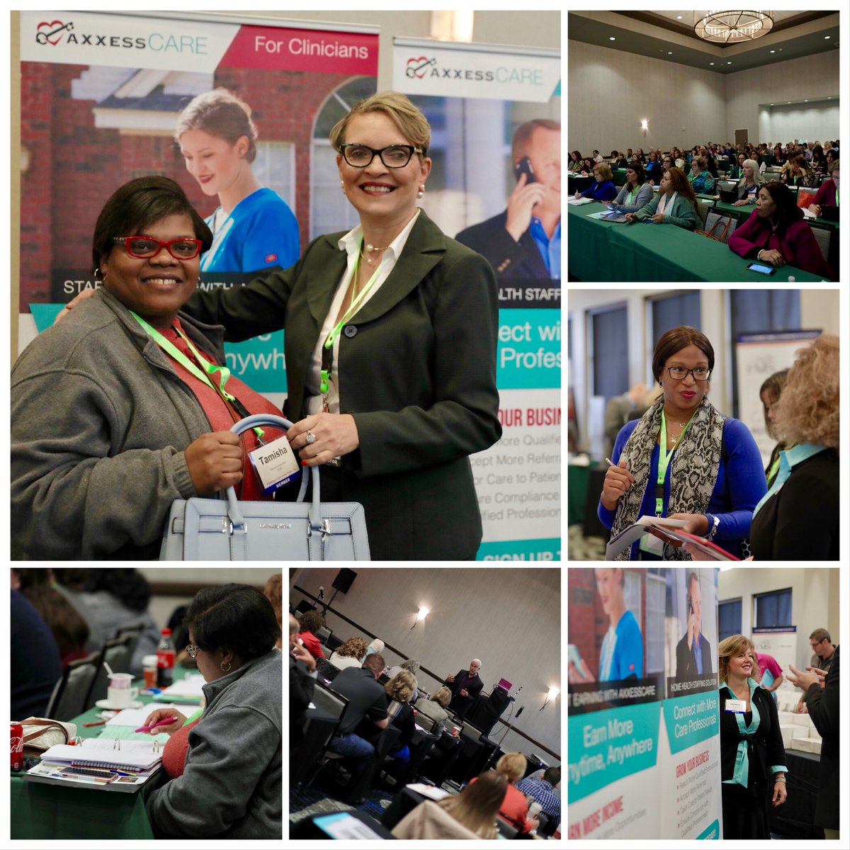 Axxess's tweet photo. Weβve enjoyed the @TAHCH winter conference this week. Thank you to everyone who attended and stopped by our booth. #TAHCH #Axxess https://t.co/A2Xr9N3QX4