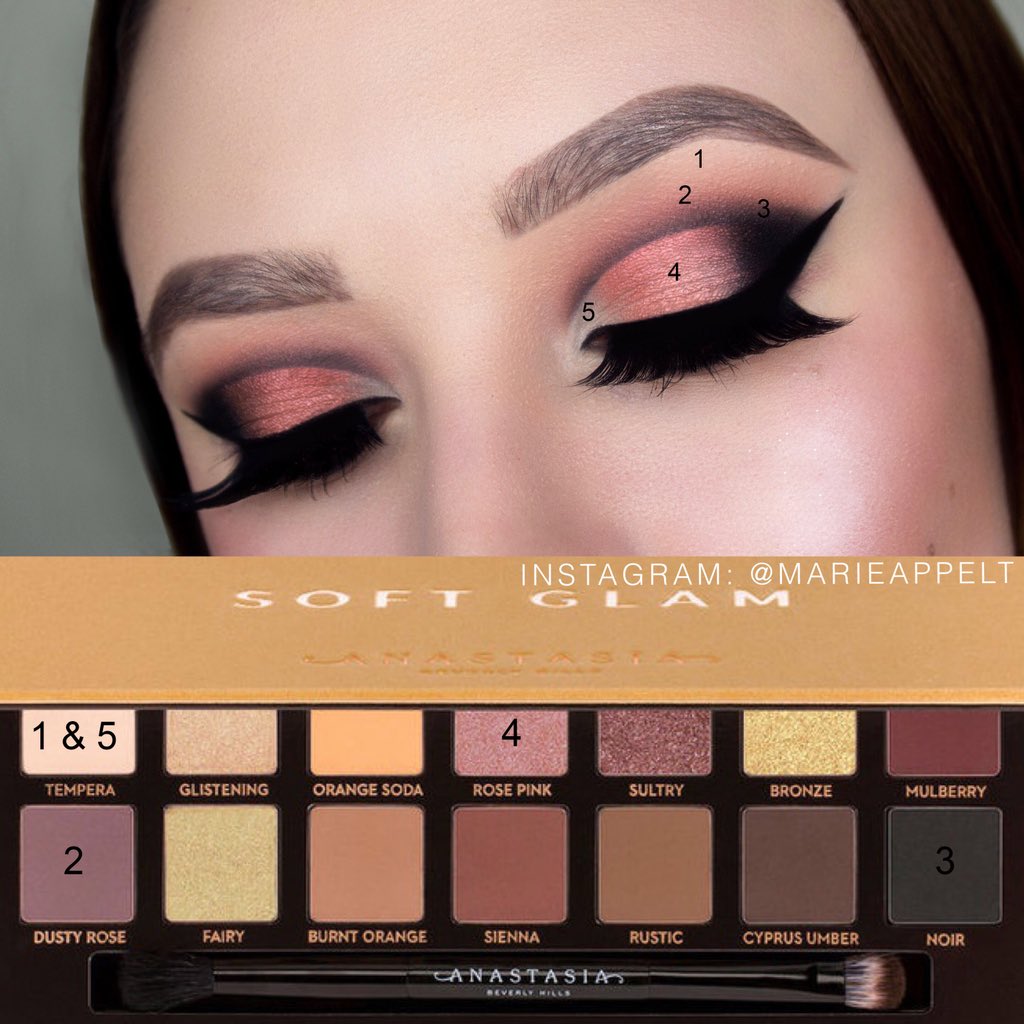Marie Appelt Makeup On Twitter ABH Soft Glam Palette Makeup Marie Appelt Makeup On Twitter ABH Soft Glam Palette Makeup