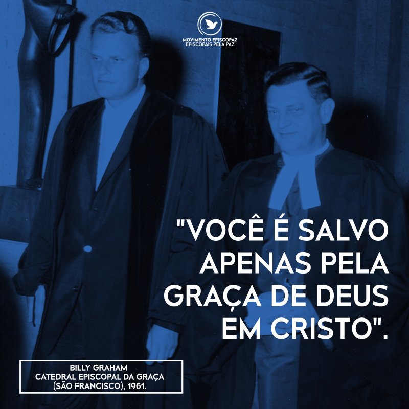 Episcopaz's tweet photo. || Billy Graham || Um cristão que seguiu com zelo sua Missão. Impactou muitas gerações. Descanse em paz.  #BillyGraham #BillyGrahamRIP https://t.co/mMQaOd5g0a