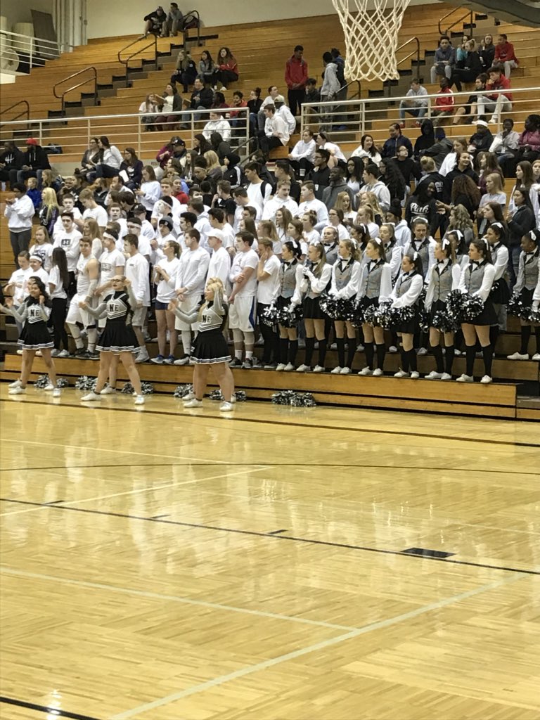 LNE Rocket 🚀 student body in action! Thanks Rocket Rowdies!