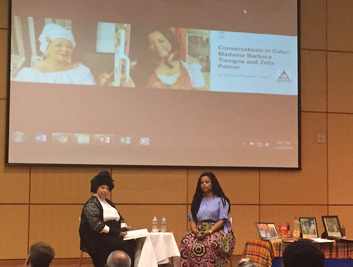 vaz_kim's tweet photo. "The Global Impact of 19th Century Headdress of Women of Color" Reminder for Conversations in Color: Madame Barbara Trevigne and Zella Palmer #tignon @dillard_raycharles #creolefood #afrocreole https://t.co/oH0pNwsRjM