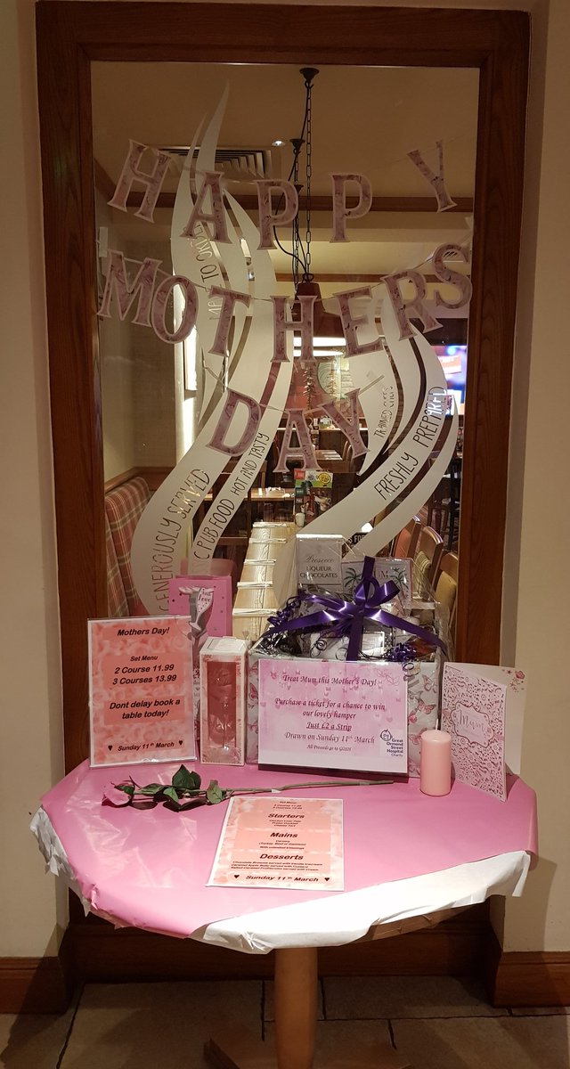 Ready to get those extra bookings in with our Mothers Day Display 🌸 Featuring our wonderful hamper raising money for gosh by Nikita @Its_Just_Mexx <a href="/chrislewis6/">Chris Lewis</a> <a href="/KaylsCarman/">kayleigh Carman</a>