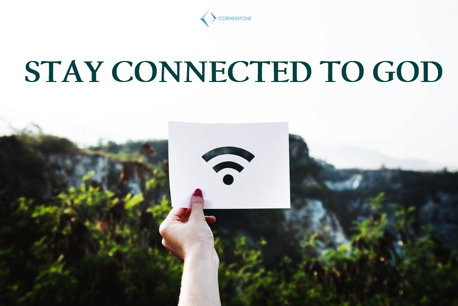 ch_cornerstone's tweet photo. Are you connected to Him everyday ? https://t.co/e3DoE07nFi