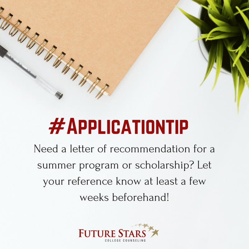 FutureStars_Sac's tweet image. #summerprograms #applicationtip #avoidprocrastination!
