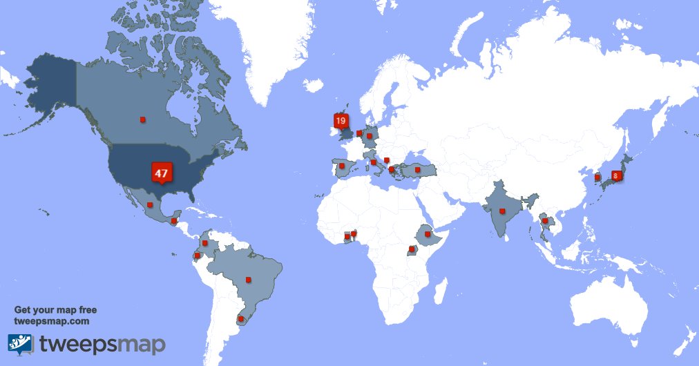 DevilMarionette's tweet photo. My followers are in USA(47%), UK.(19%) Get your free map https://t.co/Pts1D2fHCH https://t.co/ChzLPsOHMu