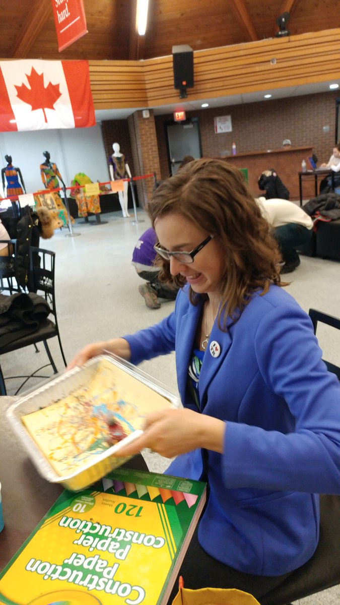 Thank you <a href="/AmandaParent4/">Amanda Parent</a> for joining us today at #senecaTR activity day! @TR_ONTARIO