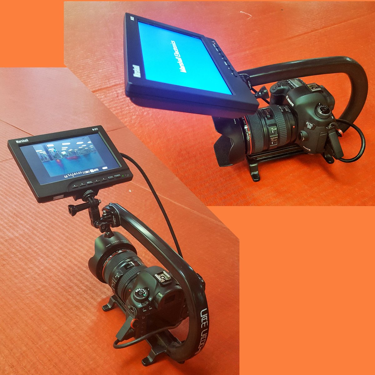 Loon160T's tweet photo. Trying Out A New Video Setup Tonight
#camcaddie #marshallelectronics #video #videorig #Canon #5DMIII https://t.co/0h6vq3QGeF