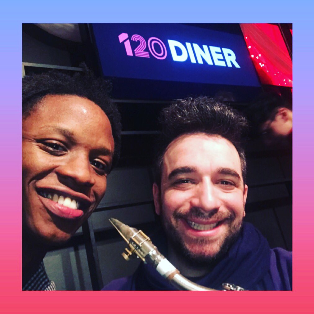 Such a great time jamming with players and dancers last night at @120Diner #Toronto!! Thank you @TashaPowell #HollaJazz @joejoecallender @tyrajutai #BrankoScekic and everyone else who came out to dance and play!!