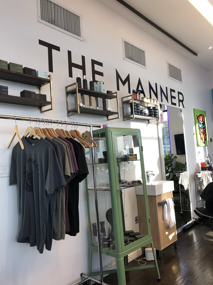 SdaleKid's tweet photo. Get that Manner Barbershop cut before the weekend #TheManner https://t.co/A81ziKvXTd