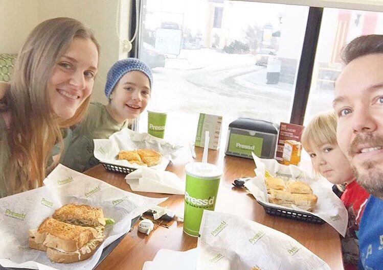 pressdsandwich's tweet photo. Everything is better when a #meal is shared together! We love when families join us at #Pressd! #yeg #yegkids #family #sandwiches https://t.co/bZwSxizQY8