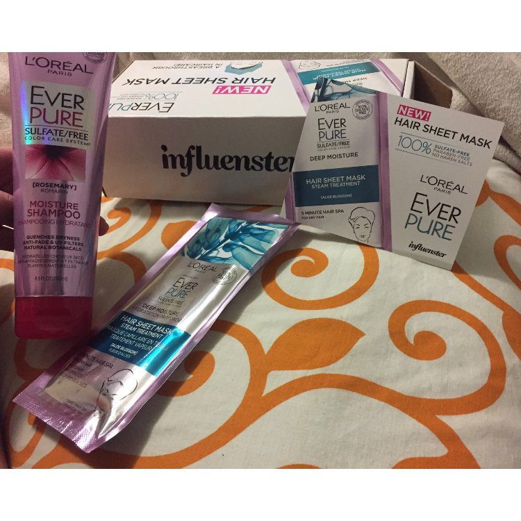 MusaDiaria's tweet photo. @influenster @lorealparisusa #EverPure #HairSheetMask #complimentary https://t.co/hzA3vwrgiF