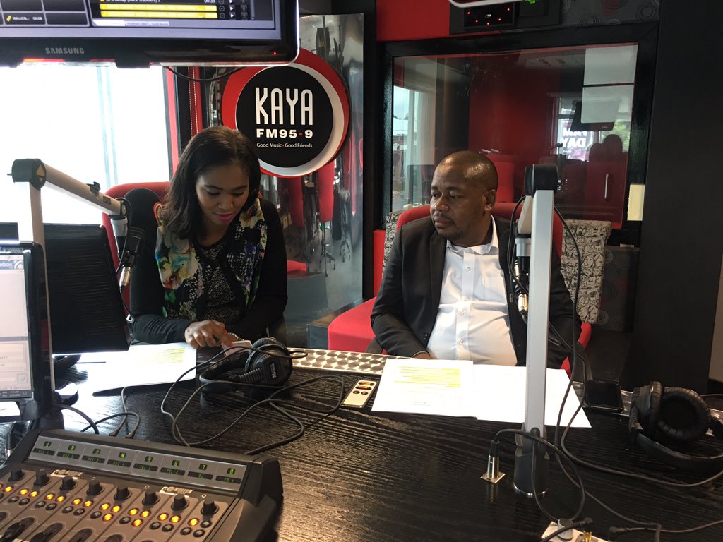 [LIVE] <a href="/SinazoMasina/">Sinazo Masina</a> &amp; <a href="/mzwandileMasina/">Mzwandile Masina</a> getting ready to bring you another amazing show of #influentialfridays #KayaFM