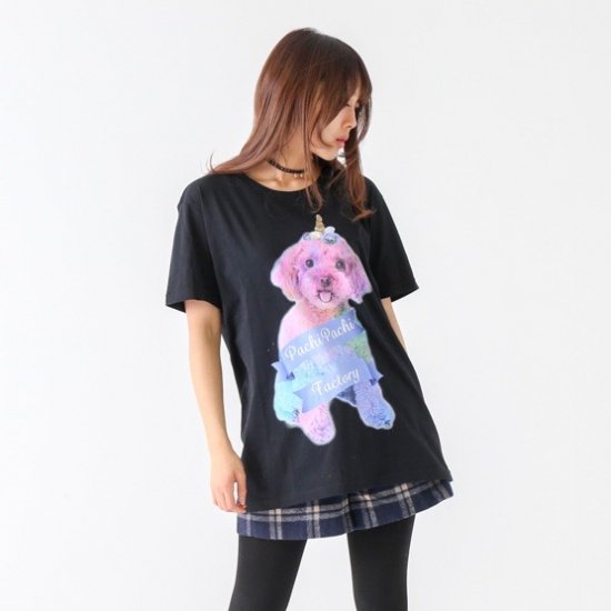 Pachi2Factory's tweet photo. ✔️トイプードルユニコーン BIG Tシャツ 4,320円(税320円)
▶️https://t.co/cBSzJLJjbs 
ユニコーン×アニマルシリーズ⭐
レインボーわんちゃんに癒されます♪
#パチパチファクトリー #くまみき https://t.co/4FYBTdnCF8