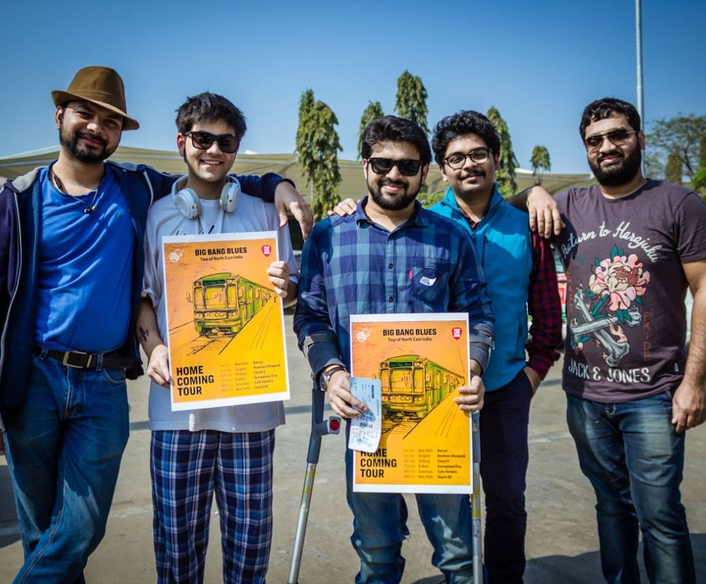 bigbangblues's tweet photo. Hey everyone!!!

So to end our tour, we are playing at @Depot_48 tomorrow evening. It is one of the best places for live music in Delhi and we will be thrilled to see you all there. It's a Saturday as well!

We will start at about 9 PM.

#bigbangblues #bigbangbluesdelhi #depot48 https://t.co/NldbavKn0I