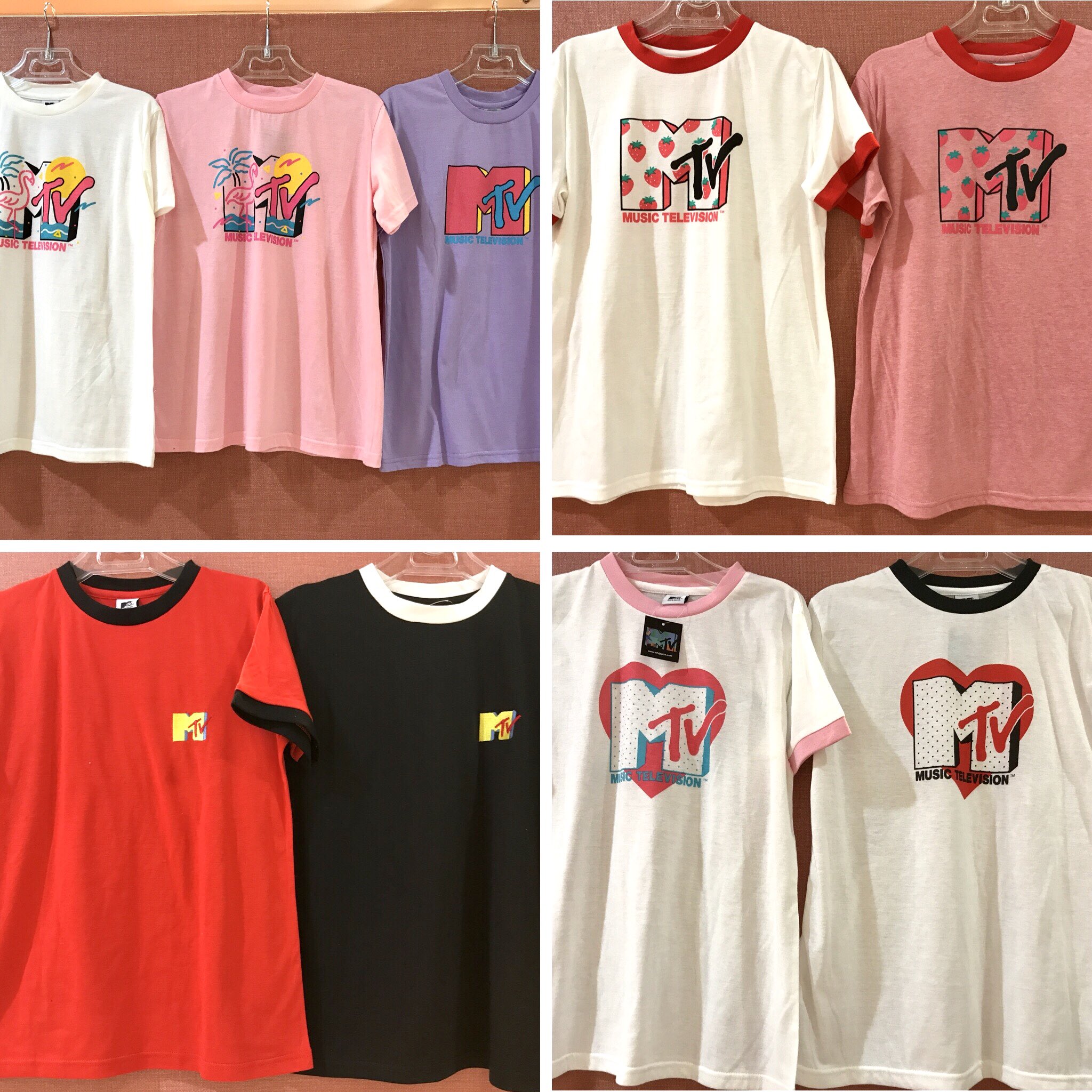 サンキューマート町田ジョルナ店 Mtv サンキューマート Mtvとサンキューマートのコラボ商品にtシャツが新登場 カラー デザイン豊富に取り揃えております これからの季節 お友達とのお揃いコーデにもおすすめです もちろん