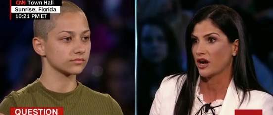 Past vs. Future:

<a href="/NRA/">NRA</a>: 526K followers
<a href="/DLoesch/">Dana Loesch</a>: 738K follwers.

@Emma4Change: 340K followers in just a few days. 

Let’s get Emma to surpass both and show that the gun lobby’s influence is being replaced by a new generation of leaders.