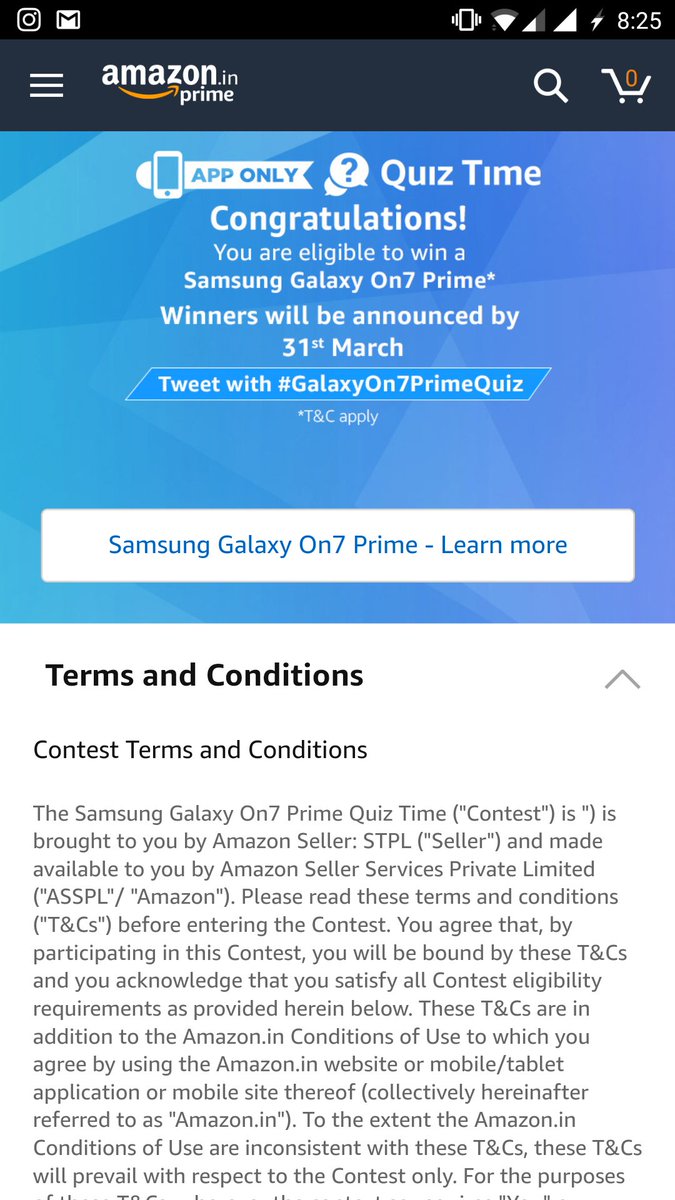 TushiJoy's tweet image. #GalaxyOn7PrimeQuiz  #AmazonAppQuiz @amazonIN 

Finger crossed 🤞🤞🤞