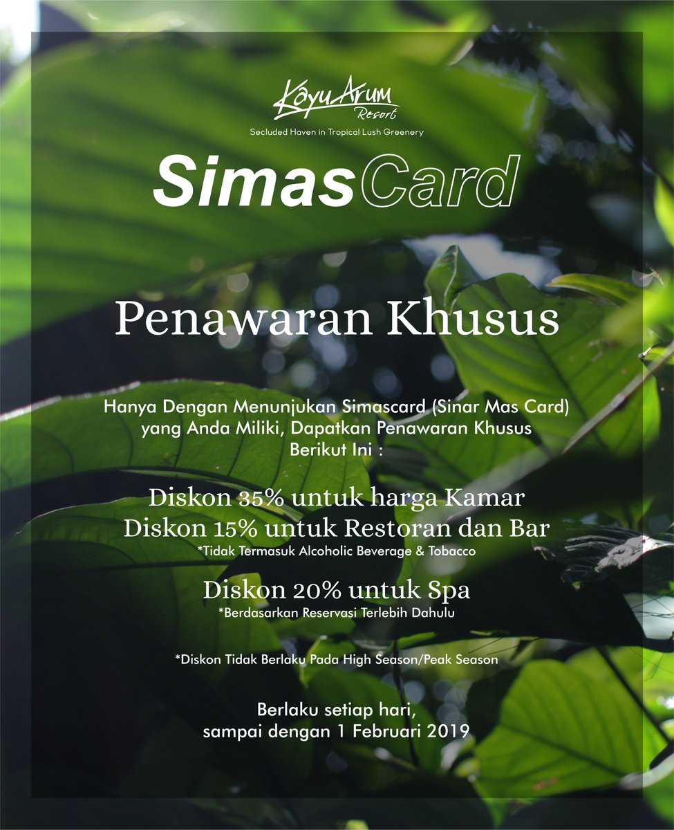 Penawaran Khusus dari SinarmasCard