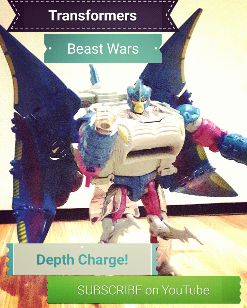 DennisMoulton1's tweet image. #transformers #beastwars #depthcharge that I got for $4 - incomplete? yes, but was he still worth pocket change? Check out the #Youtube #toyreview and please SUBSCRIBE to join the gang and support #smallyoutubers - youtu.be/jVWYgTTh0M8