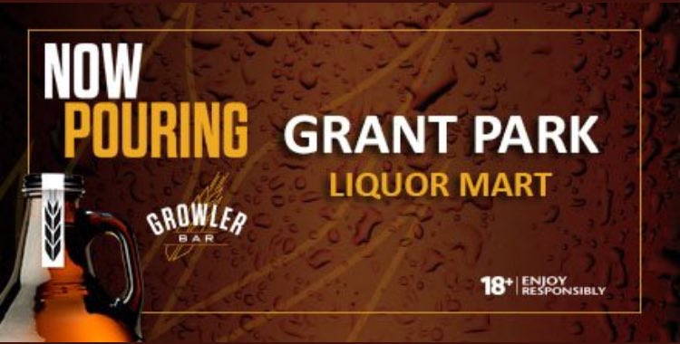 On Tap at Grant Park Growler Bar:

Red Racer White
Red Racer Red pilsner
Farmery Localishious
Half Pints Ceinture Flechée
