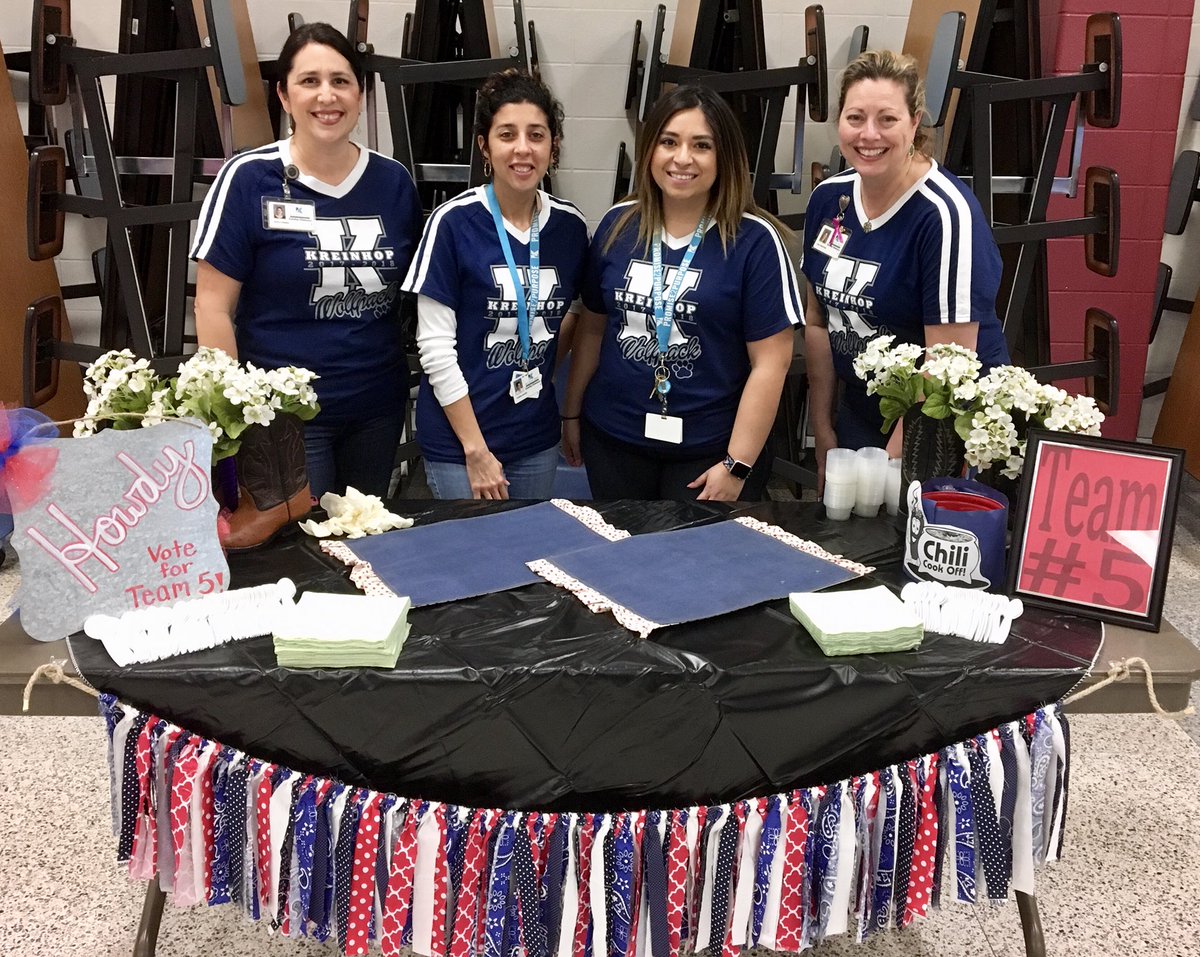TechWithTeresa's tweet photo. What a fantastic night! Thank you all for coming out to @KreinhopKISD Family Night! #DeepInThe❤️ofKreinhop #WolfpackPride @paula_raska @crichton_lisa https://t.co/bBnSqjhUc0