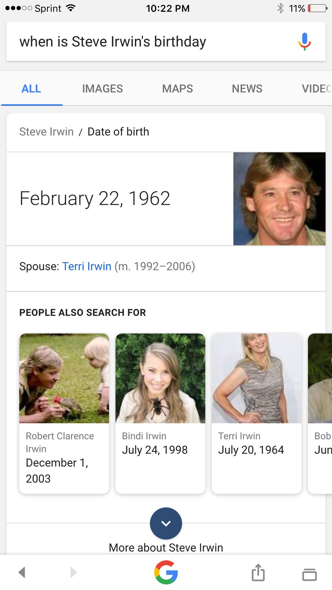 Happy birthday Steve Irwin R.I.P 