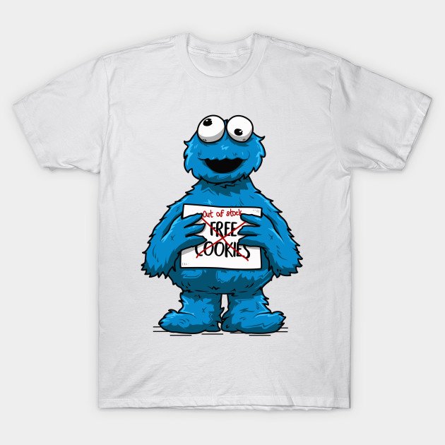 InvesTEEgator1's tweet photo. #CookieMonster is all about "Free Cookies" in this tee by @SergentTobogo $20 at @teepublic #Cookies #SesameStreet

https://t.co/2ALrdn8ANB https://t.co/HKYRESMmfU