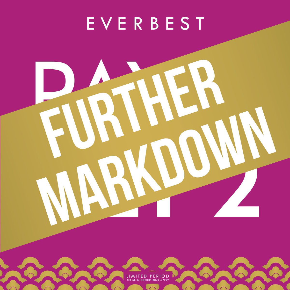 PondokIndahMall's tweet photo. Have you checked out #Everbest #PAY1GET2 #Sale? If you haven’t, visit Everbest store now to get a further markdown. Enjoy their Pay 1 Get 2 items with additional 10% off. Don’t miss it! https://t.co/4eFcvF6Hy2