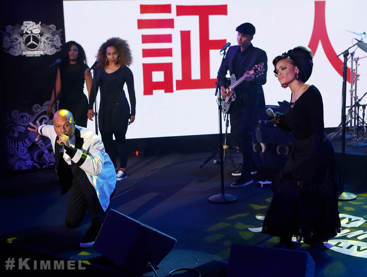 Don't miss @Common, <a href="/AndraDayMusic/">Andra Day</a> and <a href="/Diane_Warren/">Diane Warren</a> perform #StandUpForSomething TONIGHT on <a href="/JimmyKimmelLive/">Jimmy Kimmel Live</a>!