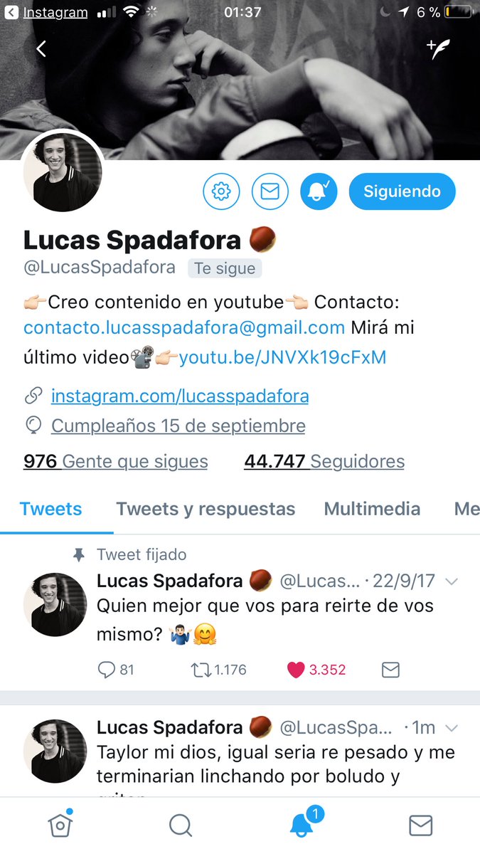 spadaforaaa's tweet image. NANAAAAAAAA CHICOSSSS ASAAAAAA LPM GRACIASSSS @LucasSpadafora